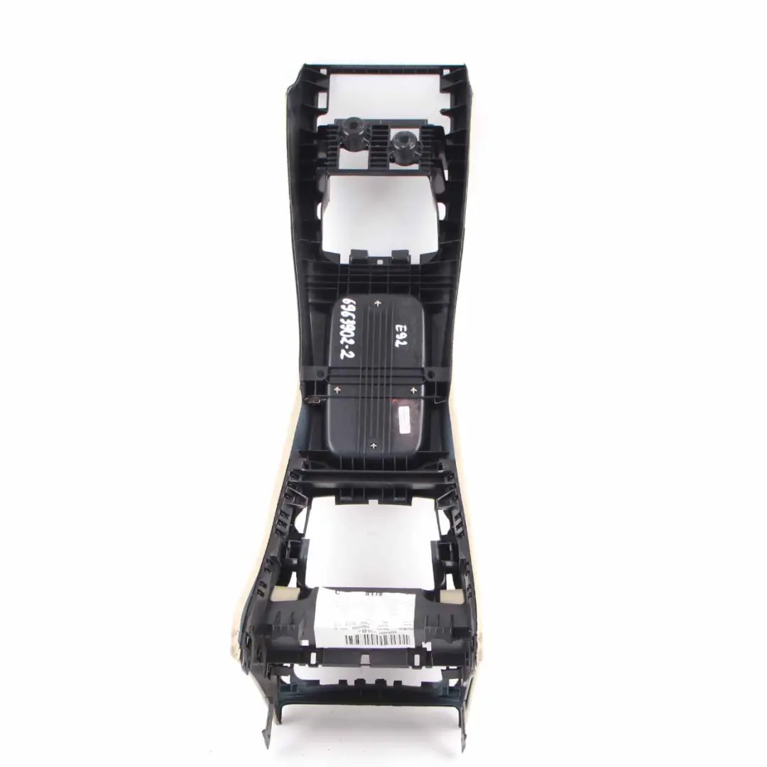 Console Rear Creambeige Beige to BMW 3 Series 2 E92 E93 Cover Rear with Part number 6963902 BMW 3 Series 2 E92 E93 Cover Rear Console Rear Creambeige Beige - SKU 6963902-2 - Part number 6963902