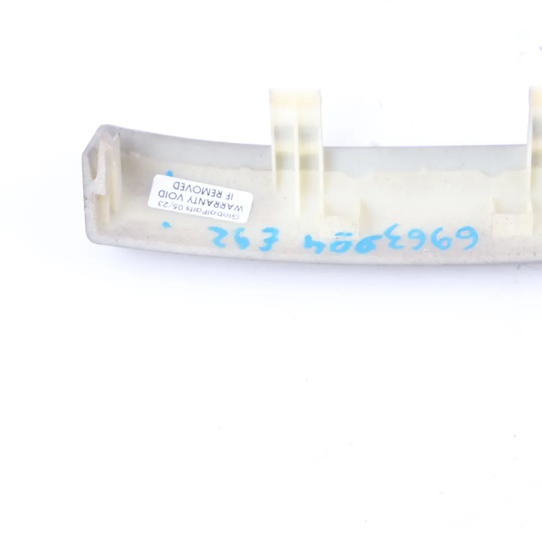 BMW E92 E93 Centre Console Cover Rear Cabin Trim Panel Covering Grey - SKU 6963904 - Part number 6963904