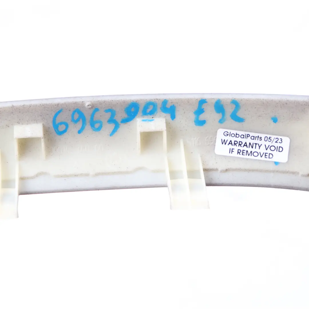 BMW E92 E93 Centre Console Cover Rear Cabin Trim Panel Covering Grey - SKU 6963904 - Part number 6963904