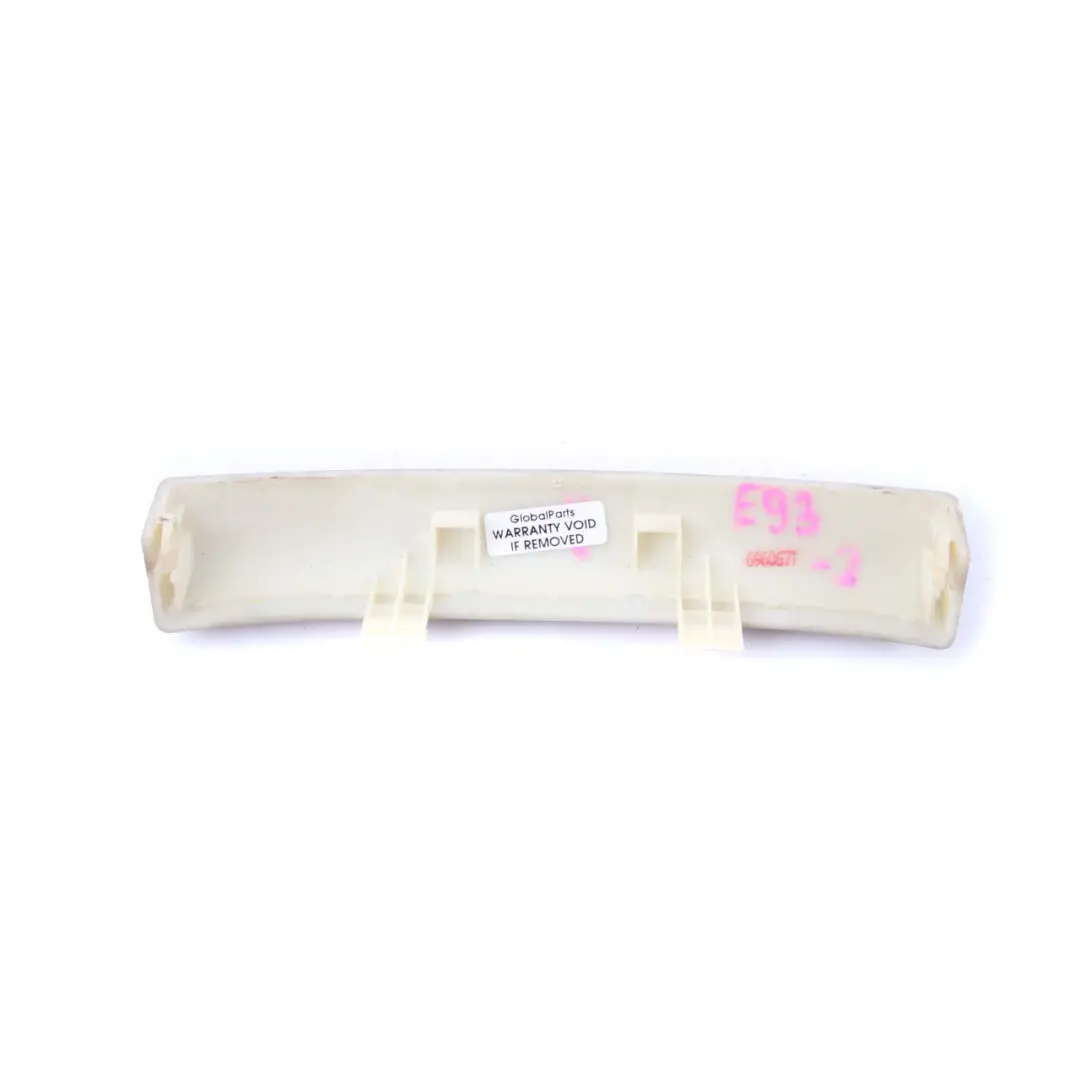 E93N Tapa Consola Central Delantera Trasera Beige 6960671 para BMW E92 E92N E93 con número de pieza 6963905 BMW E92 E92N E93 E93N Tapa Consola Central Delantera Trasera Beige 6960671 - SKU 6963905 - Número de pieza 6963905