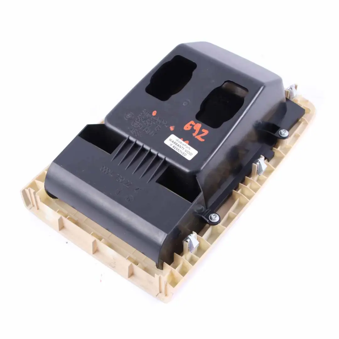 Ablagefach für Rückbank Cream Beige 696094 5116696094 für BMW 3 er E92 E93 mit Teilenummer 6963915 BMW 3 er E92 E93 Ablagefach für Rückbank Cream Beige 696094 5116696094 - SKU 6963915 - Teilenummer 6963915
