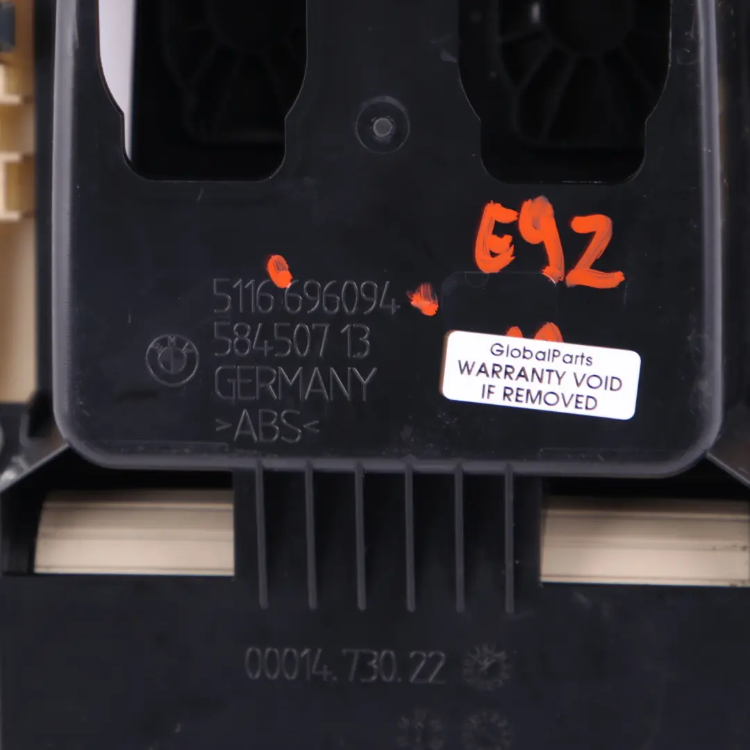 Storage Compartment Tray Cover Beige 696094 to BMW 3 Series E92 E93 Rear Seat with Part number 6963915 BMW 3 Series E92 E93 Rear Seat Storage Compartment Tray Cover Beige 696094 - SKU 6963915 - Part number 6963915