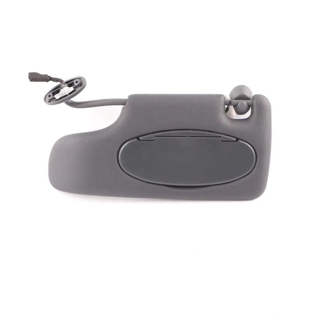 Sun Visor Mini Cooper One R50 R53 Mirror Panel Left N/S Panther Black to with Part number 6963973 Sun Visor Mini Cooper One R50 R53 Mirror Panel Left N/S Panther Black - SKU 6963973 - Part number 6963973