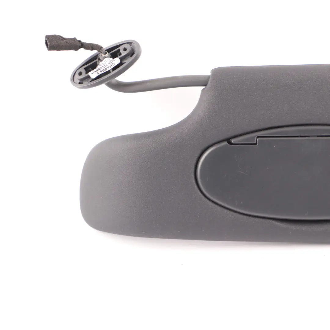 Sun Visor Mini Cooper One R50 R53 Mirror Panel Left N/S Panther Black to with Part number 6963973 Sun Visor Mini Cooper One R50 R53 Mirror Panel Left N/S Panther Black - SKU 6963973 - Part number 6963973