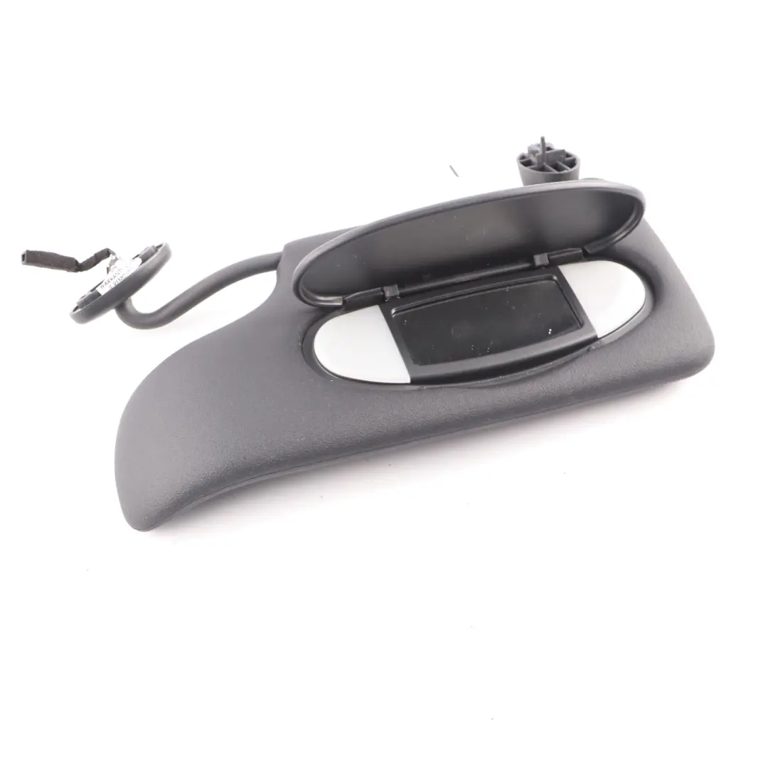 Sun Visor Mini Cooper One R50 R53 Mirror Panel Left N/S Panther Black to with Part number 6963973 Sun Visor Mini Cooper One R50 R53 Mirror Panel Left N/S Panther Black - SKU 6963973 - Part number 6963973