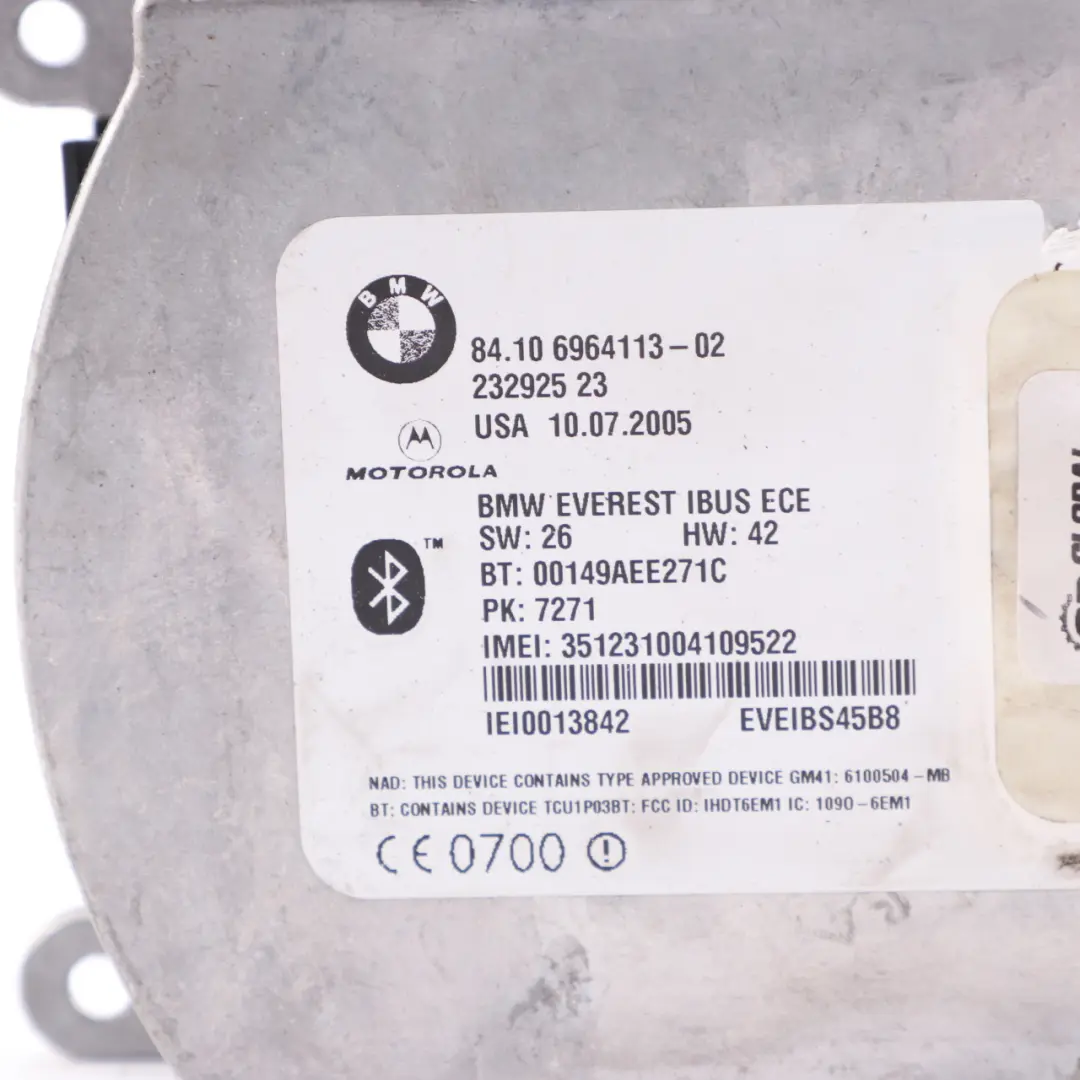 Modulo Comunicazione BMW E83 E46 EXCH Controllo Telematico GSM Bluetooth per con numero di parte 9236496 Modulo Comunicazione BMW E83 E46 EXCH Controllo Telematico GSM Bluetooth - SKU 6964113 - Numero di parte 9236496