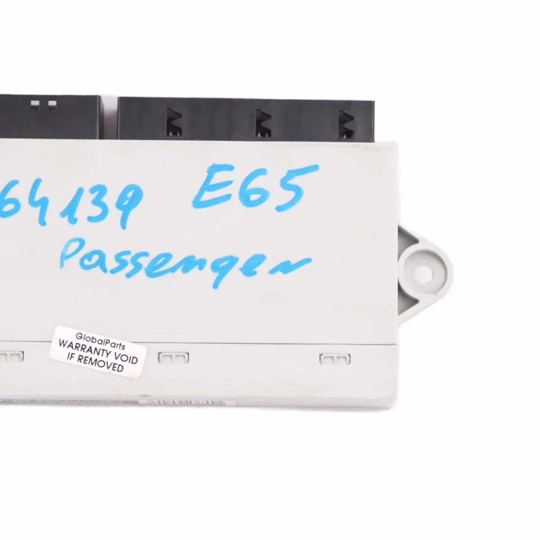  Control Unit BMW E65 E66 E67 Door Front Passenger Side 6933263 - SKU 6964139-1 - Part number 6964139