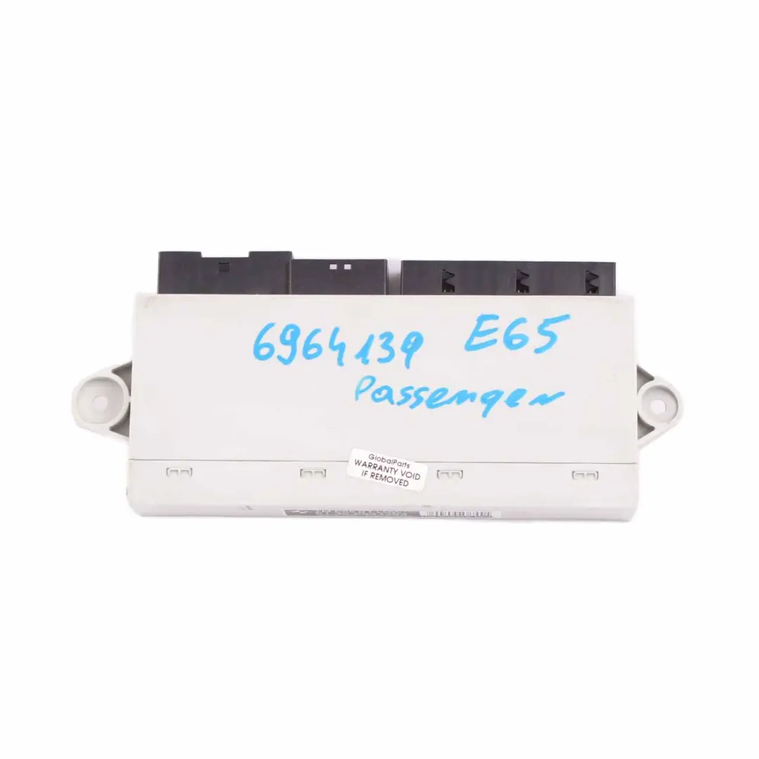Appareil de Commande Porte Passager Avant pour BMW 7 E65 E66 E67 à propos du numéro de pièce 6964139 BMW 7 E65 E66 E67 Appareil de Commande Porte Passager Avant - SKU 6964139 - Numéro de pièce 6964139