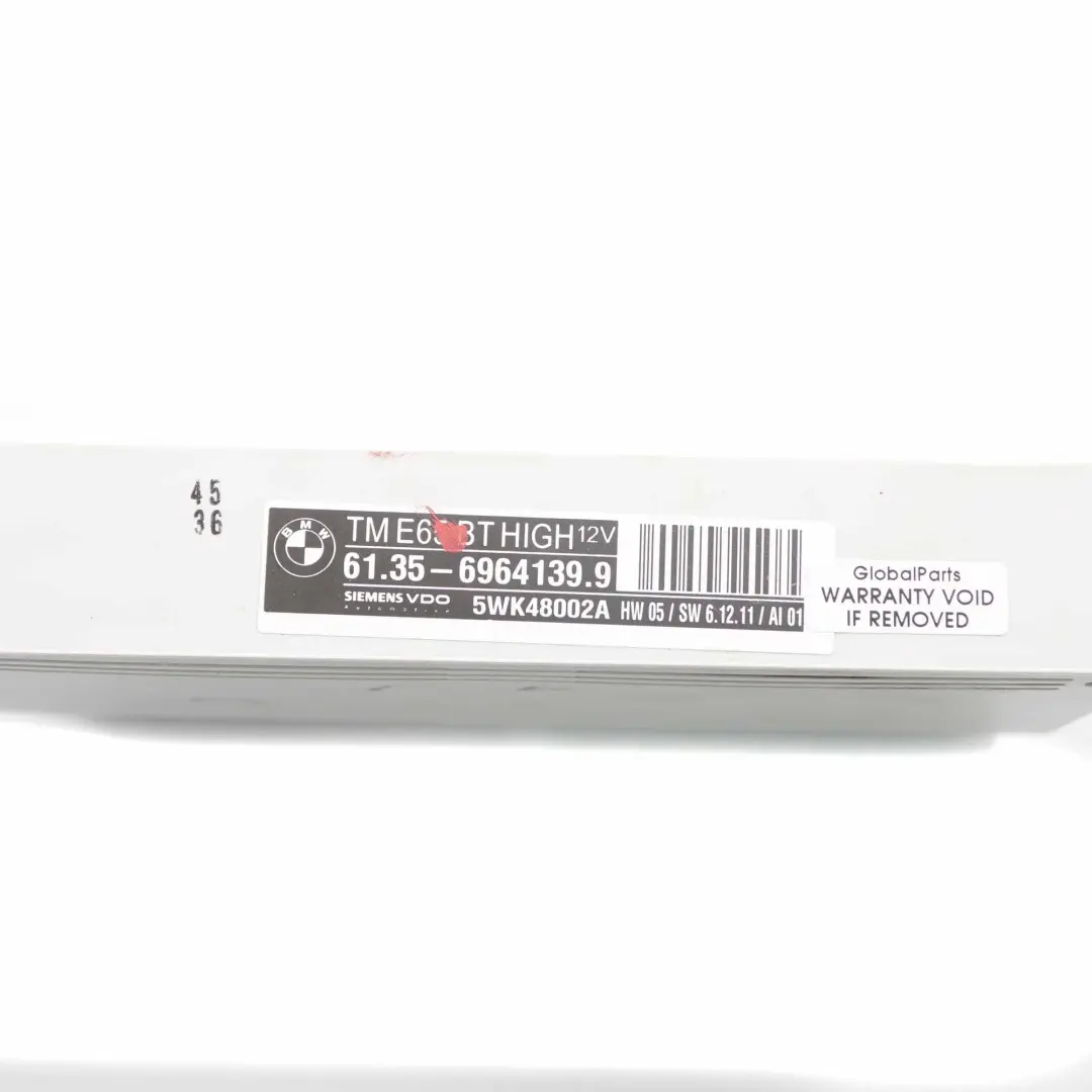 Przód Moduł Sterownik Drzwi Strona Pasażera do BMW E65 E66 E67 o numerze 6964139 BMW E65 E66 E67 Przód Moduł Sterownik Drzwi Strona Pasażera - SKU 6964139 - Numer Części 6964139