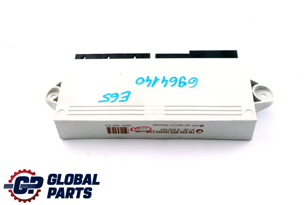 Steuergerät Beifahrertür Hinten für BMW 7 er E65 E66 mit Teilenummer 6964140 BMW 7 er E65 E66 Steuergerät Beifahrertür Hinten - SKU 6964140 - Teilenummer 6964140