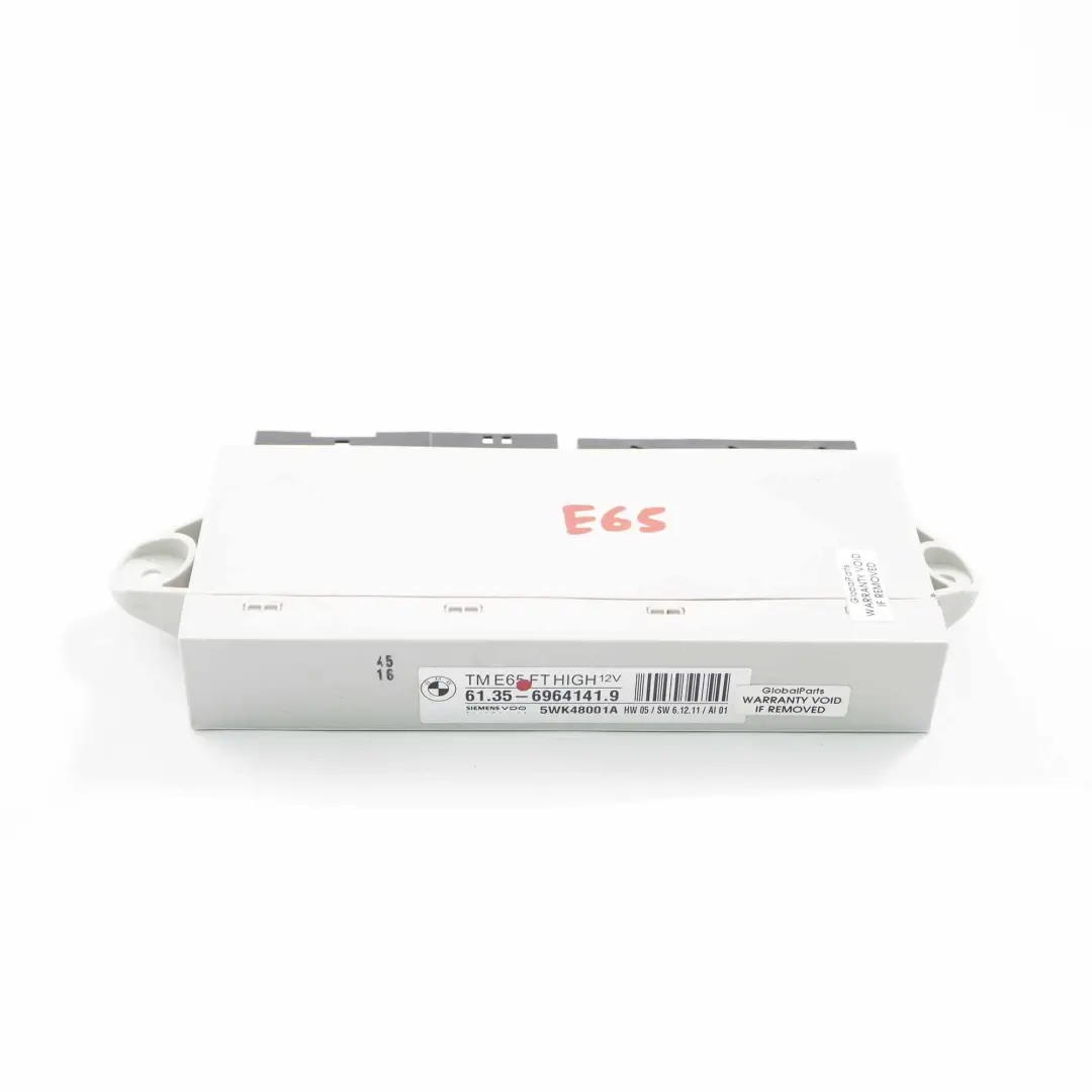 BMW E65 E66 E67 Modulo Unidad De Control Puerta Delantera Lado Conductor - SKU 6964141 - Número de pieza 6964141