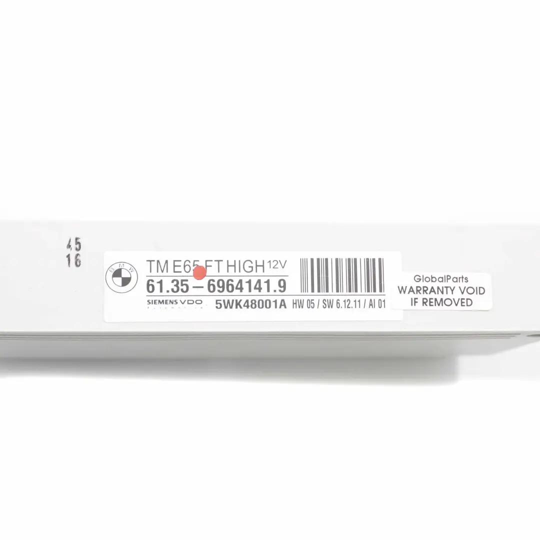 BMW E65 E66 E67 Centralina Portiera Del Conducente Davanti - SKU 6964141 - Numero di parte 6964141