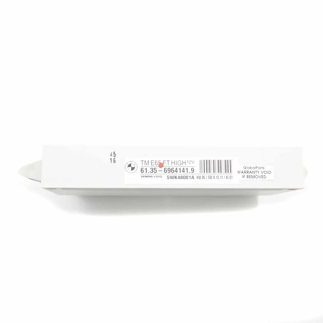 Appareil de Commande Porte Passager Avant pour BMW 7 E65 E66 E67 à propos du numéro de pièce 6964141 BMW 7 E65 E66 E67 Appareil de Commande Porte Passager Avant - SKU 6964141 - Numéro de pièce 6964141