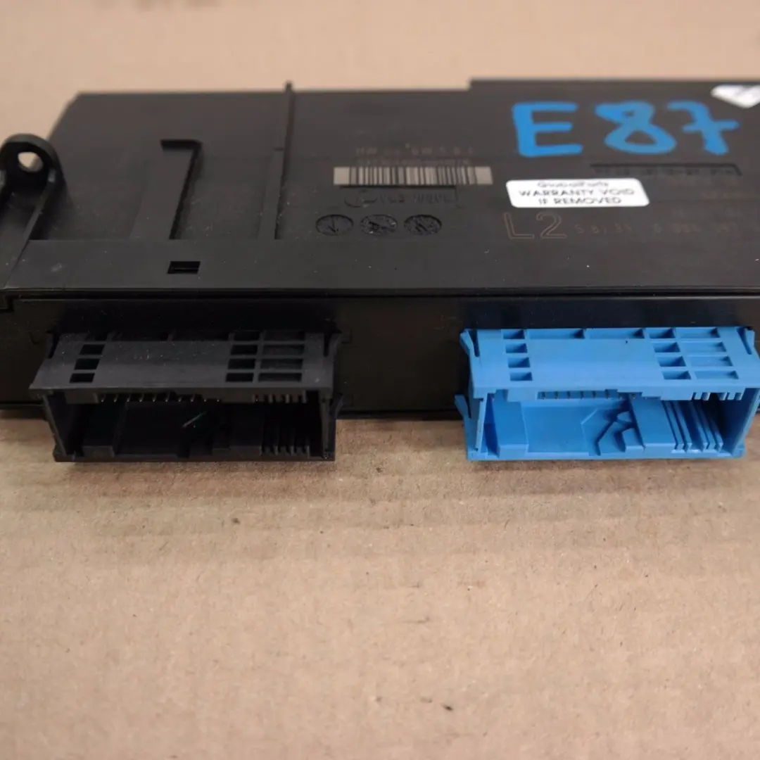 BMW 1 er E87 Body Control Module Steuergerät PL2 JBBFE L2 6135 - SKU 6964597 - Teilenummer 61356964597