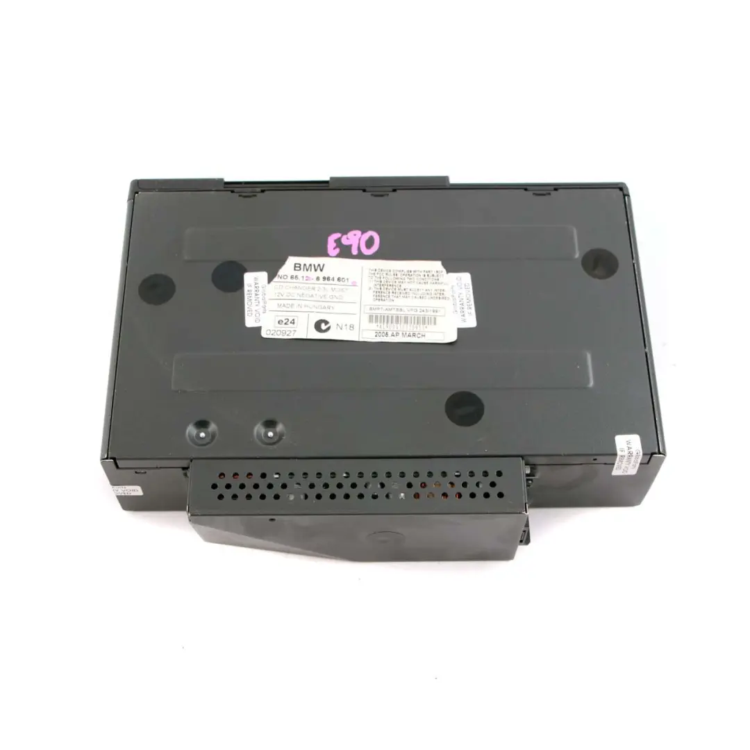 BMW 1 3 Series E81 E87 E90 E91 E92 6-disc CD Changer Without Magazine - SKU 6964601 - Part number 6964601