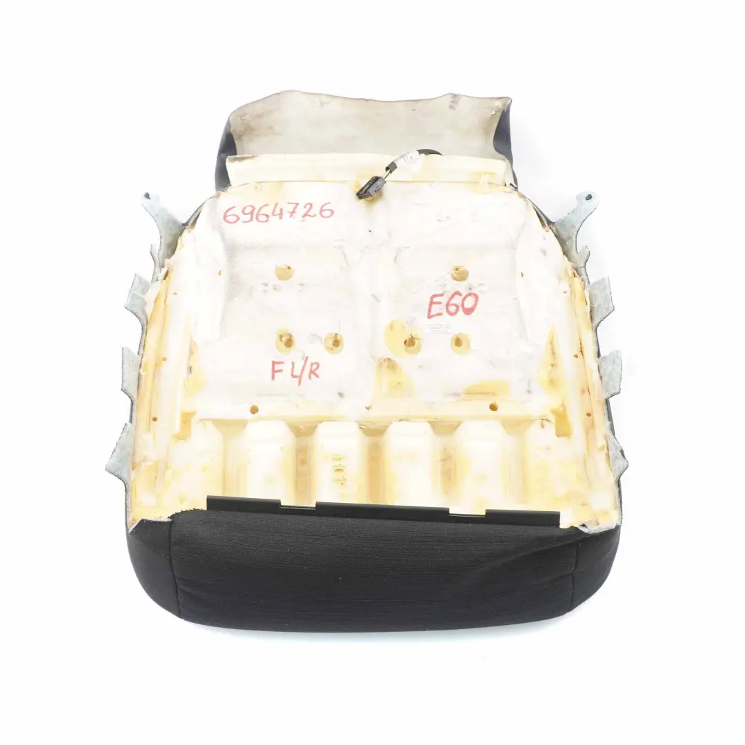 Vordersitzbezug Links Rechts Sitz Stoff Anthrazit für BMW E60 E61 mit Teilenummer 6964726 BMW E60 E61 Vordersitzbezug Links Rechts Sitz Stoff Anthrazit - SKU 6964726 - Teilenummer 6964726