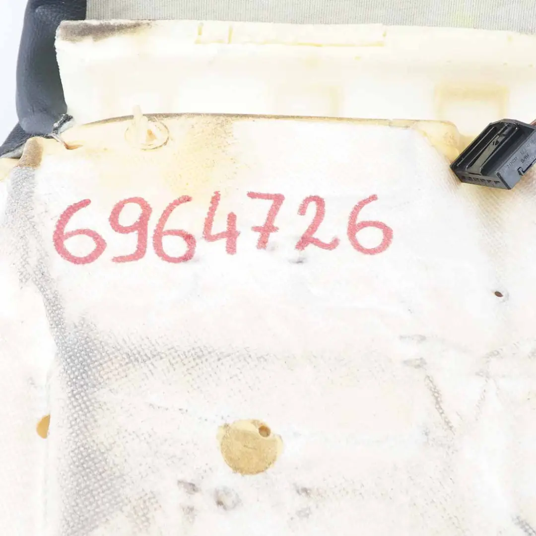 BMW E60 E61 Funda Asiento Delantero Izquierda Derecha Asiento Tela Antracita - SKU 6964726 - Número de pieza 6964726