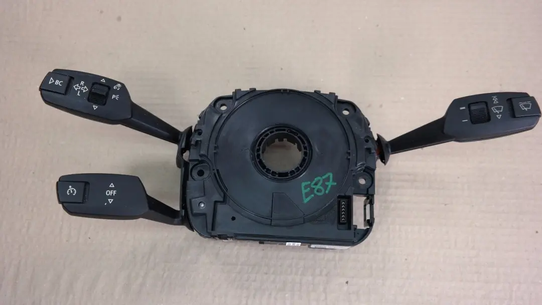 Switch Cluster BMW E81 E87 E91 Cruise Control Stalk Unit to with Part number 6965295 Switch Cluster BMW E81 E87 E91 Cruise Control Stalk Unit - SKU 6965295 - Part number 6965295