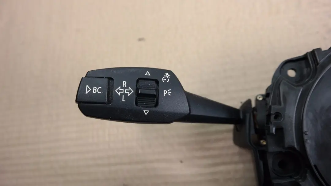 Switch Cluster BMW E81 E87 E91 Cruise Control Stalk Unit to with Part number 6965295 Switch Cluster BMW E81 E87 E91 Cruise Control Stalk Unit - SKU 6965295 - Part number 6965295