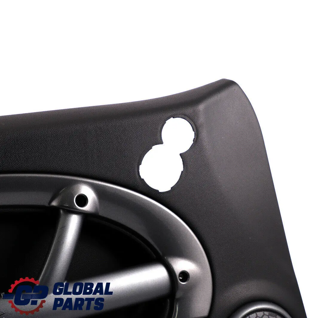 Front Left Door Card Trim Park Lane Panther Black Royal Grey para Mini R50 R53 con número de pieza 6965525 Mini R50 R53 Front Left Door Card Trim Park Lane Panther Black Royal Grey - SKU 6965525-1 - Número de pieza 6965525