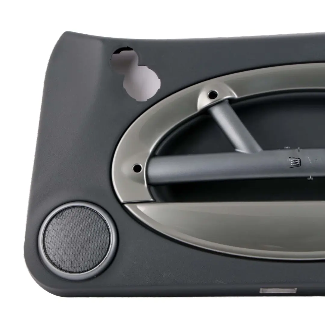 Door Card Trim Mini R50 R53 Front Right O/S Side Panther Black Royal Grey to with Part number 6965526 Door Card Trim Mini R50 R53 Front Right O/S Side Panther Black Royal Grey - SKU 6965526-2 - Part number 6965526