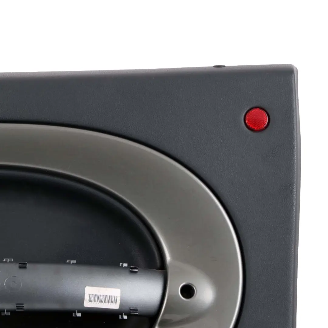  Door Card Trim Mini R50 R53 Front Right O/S Side Panther Black Royal Grey - SKU 6965526-2 - Part number 6965526