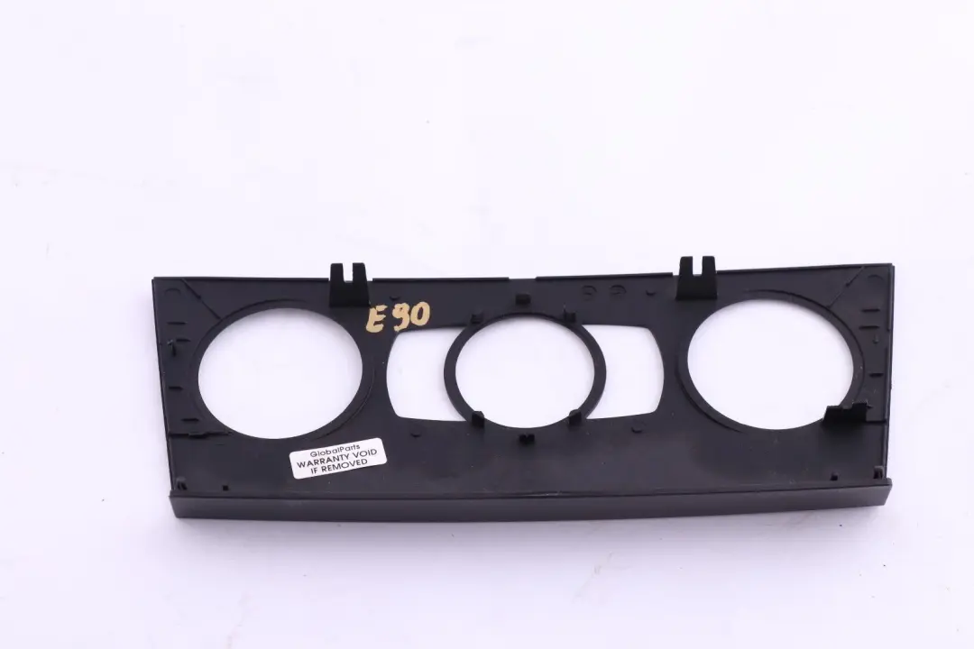 Trim Front Plate of Controls Air Conditioner Heater to BMW E90 E91 E92 E93 with Part number 6966405 BMW E90 E91 E92 E93 Trim Front Plate of Controls Air Conditioner Heater - SKU 6966405-1 - Part number 6966405