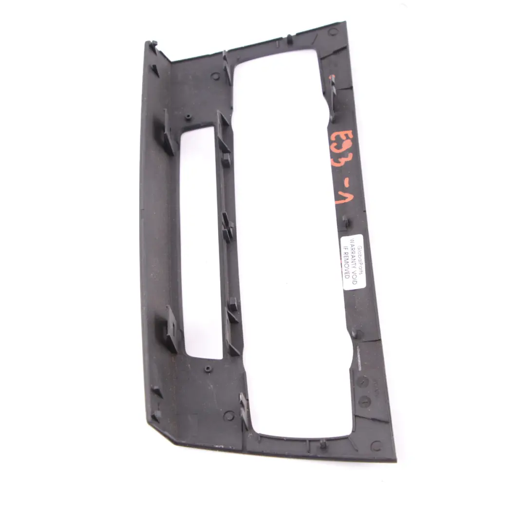Dashboard Trim BMW E90 E91 1 Cover Plate Frame Air Conditioner Heater to with Part number 6966406 Dashboard Trim BMW E90 E91 1 Cover Plate Frame Air Conditioner Heater - SKU 6966406-1 - Part number 6966406