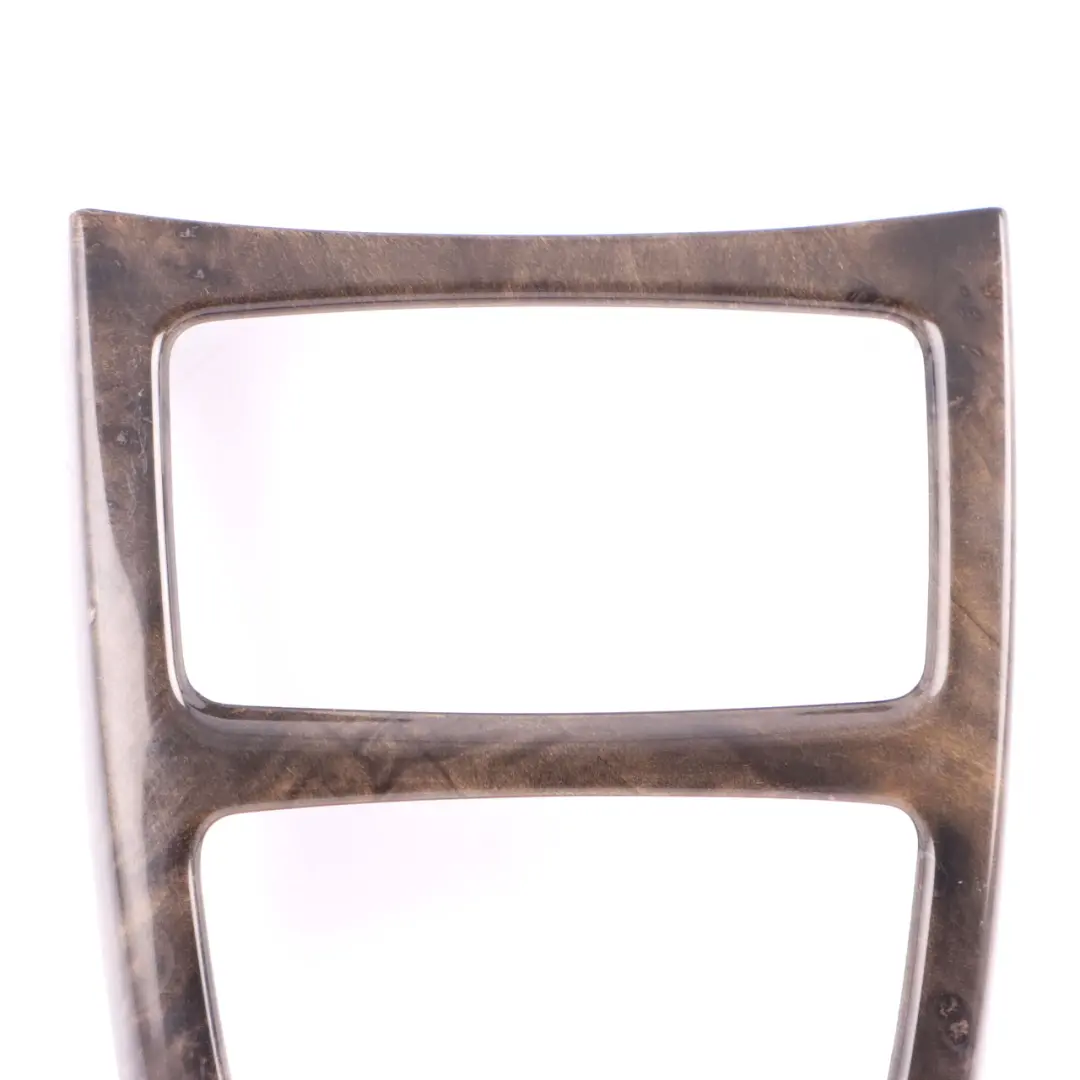 BMW E92 E93 Mittelkonsole Hinten Abdeckung Pappel Holzmaserung Grau - SKU 6966471-1 - Teilenummer 6966471