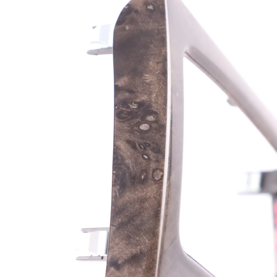 BMW E92 E93 Mittelkonsole Hinten Abdeckung Pappel Holzmaserung Grau - SKU 6966471-1 - Teilenummer 6966471