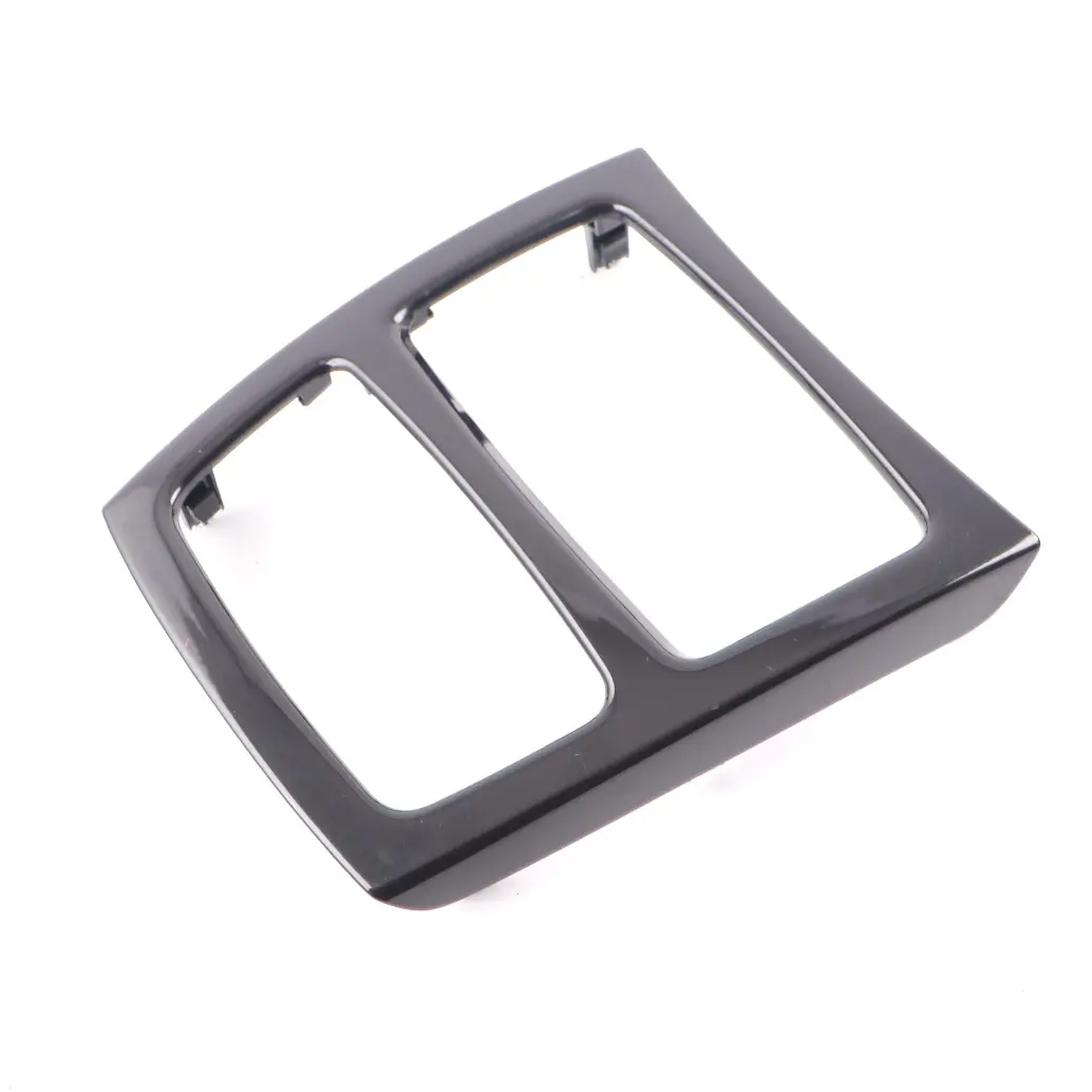 BMW E92 E93 Centre Console Rear Ashtray Frame Cover Diamantschwarz Black - SKU 6966488-2 - Part number 6966488