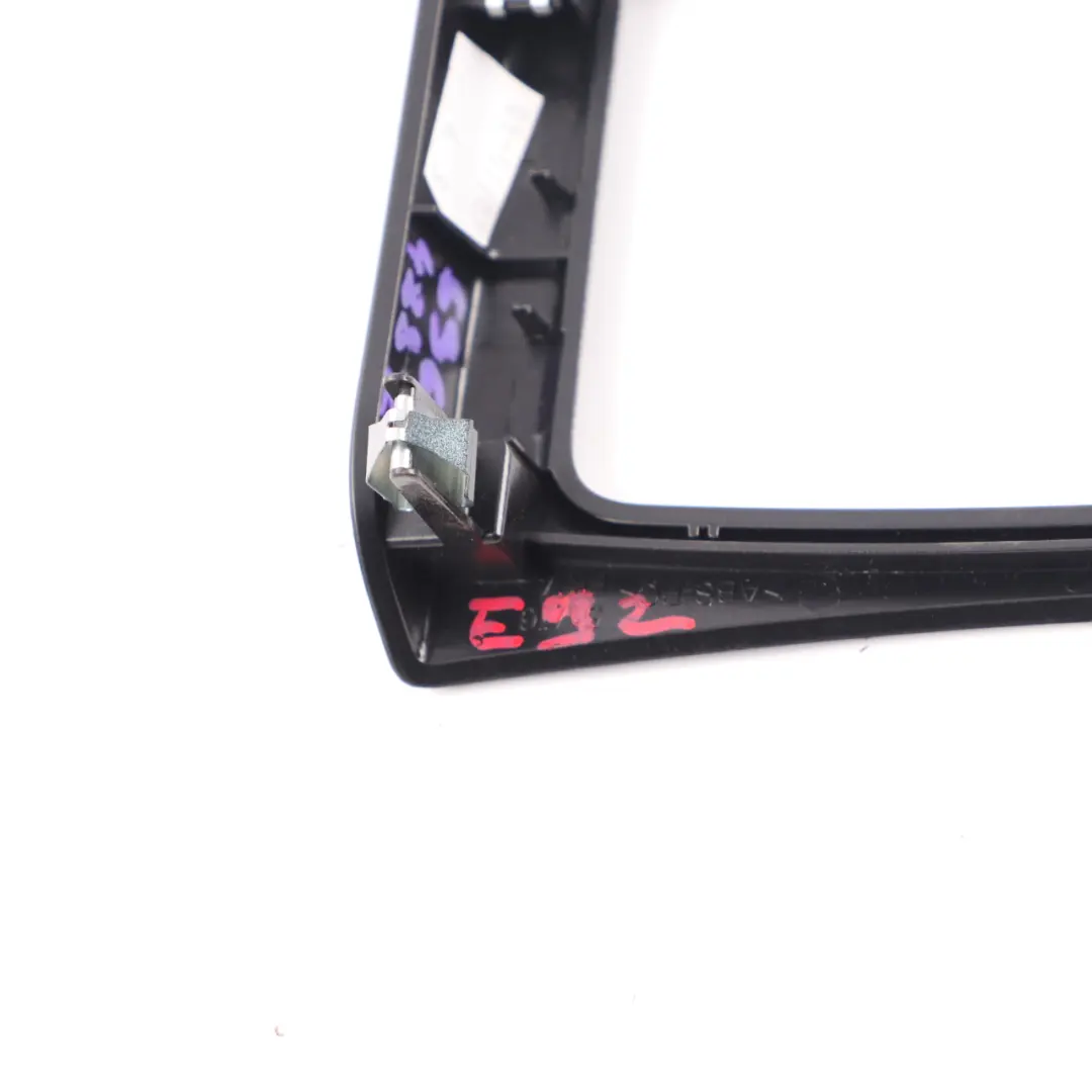 BMW E92 E93 Console Centrale Posacenere Copertura Telaio Diamantschwarz - SKU 6966488-2 - Numero di parte 6966488