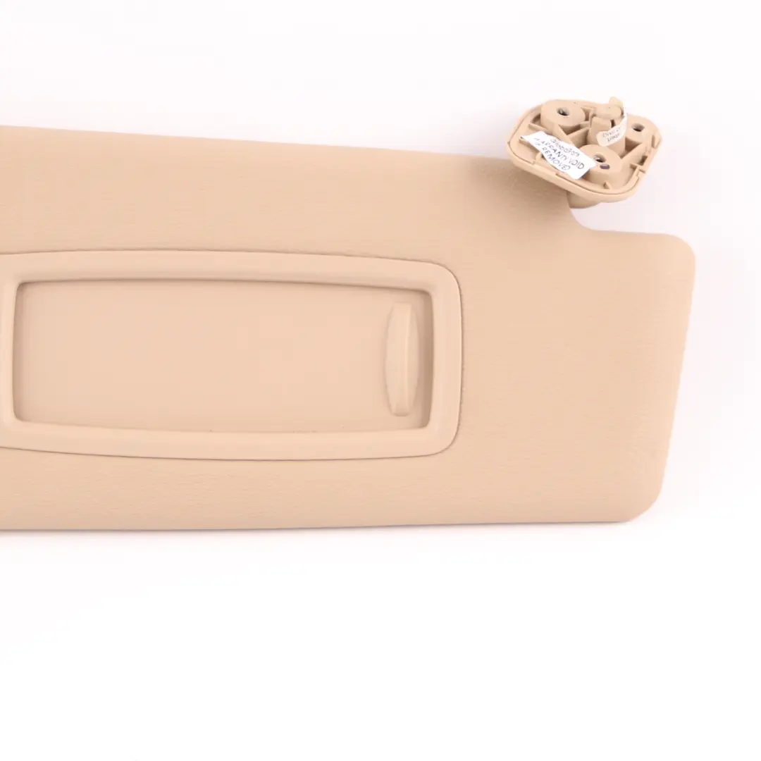 Sun Visor Mirror Make-Up Panel Right O/S Savannabeige to BMW X5 E70 with Part number 6966748 BMW X5 E70 Sun Visor Mirror Make-Up Panel Right O/S Savannabeige - SKU 6966748 - Part number 6966748
