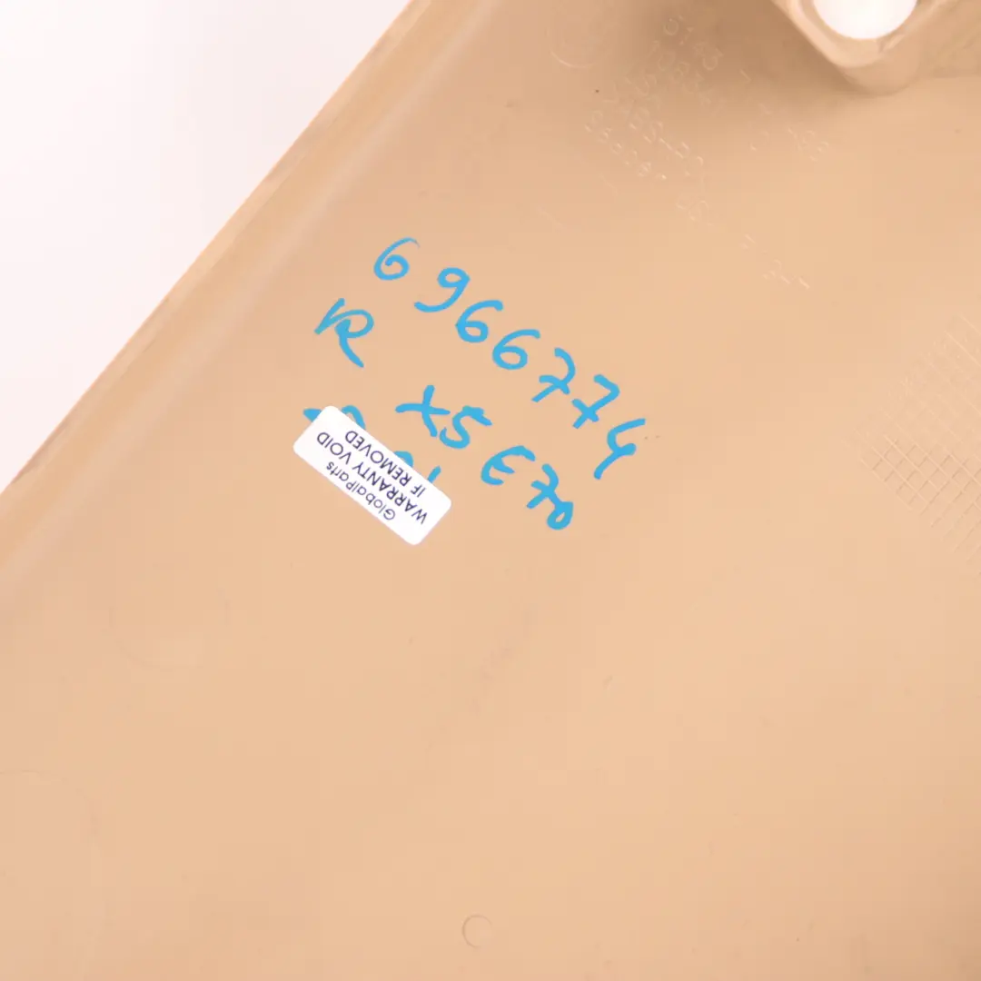 Column D Trim Panel Savannabeige Right O/S 7141498 to BMW X5 E70 Cover with Part number 6966774 BMW X5 E70 Cover Column D Trim Panel Savannabeige Right O/S 7141498 - SKU 6966774 - Part number 6966774