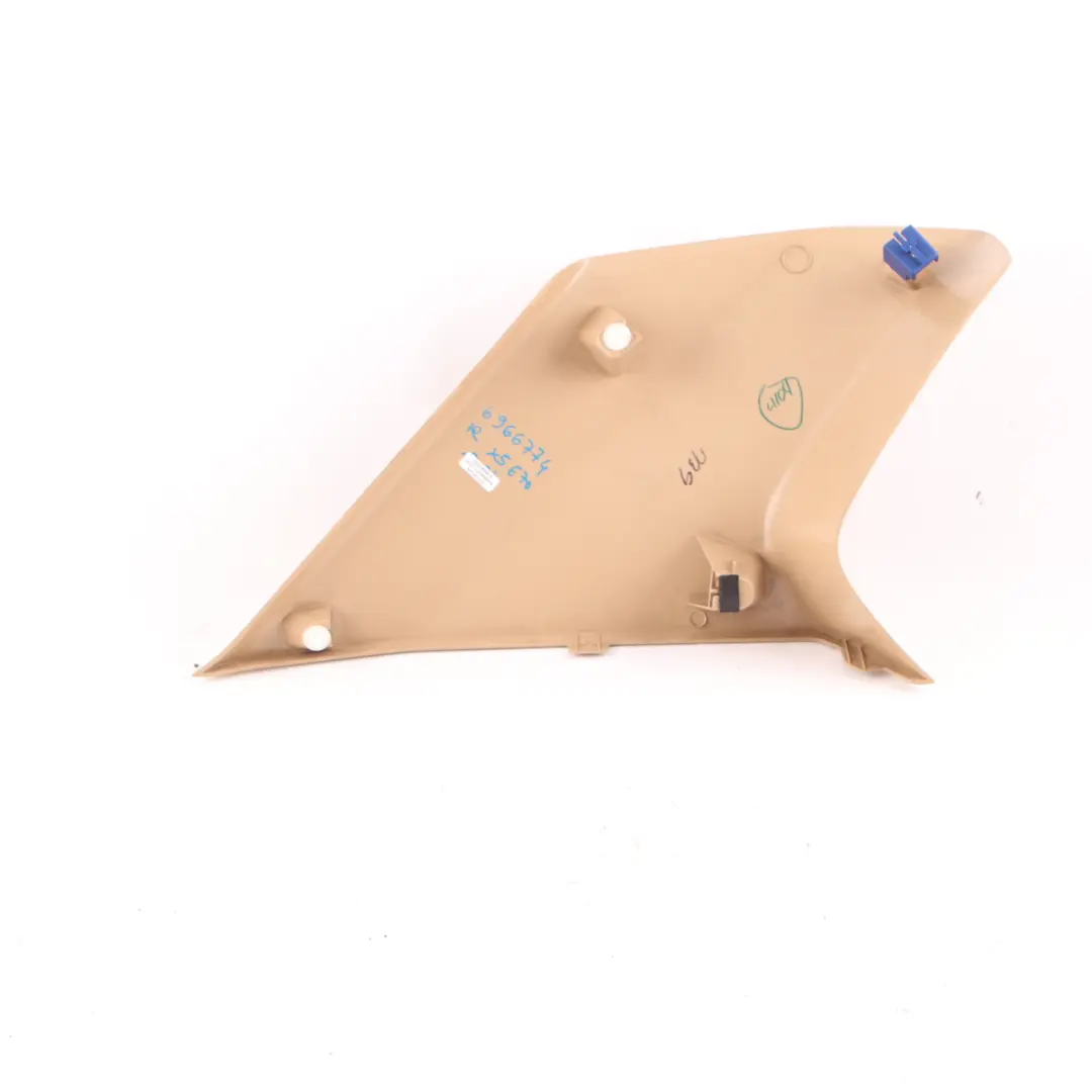 Column D Trim Panel Savannabeige Right O/S 7141498 to BMW X5 E70 Cover with Part number 6966774 BMW X5 E70 Cover Column D Trim Panel Savannabeige Right O/S 7141498 - SKU 6966774 - Part number 6966774