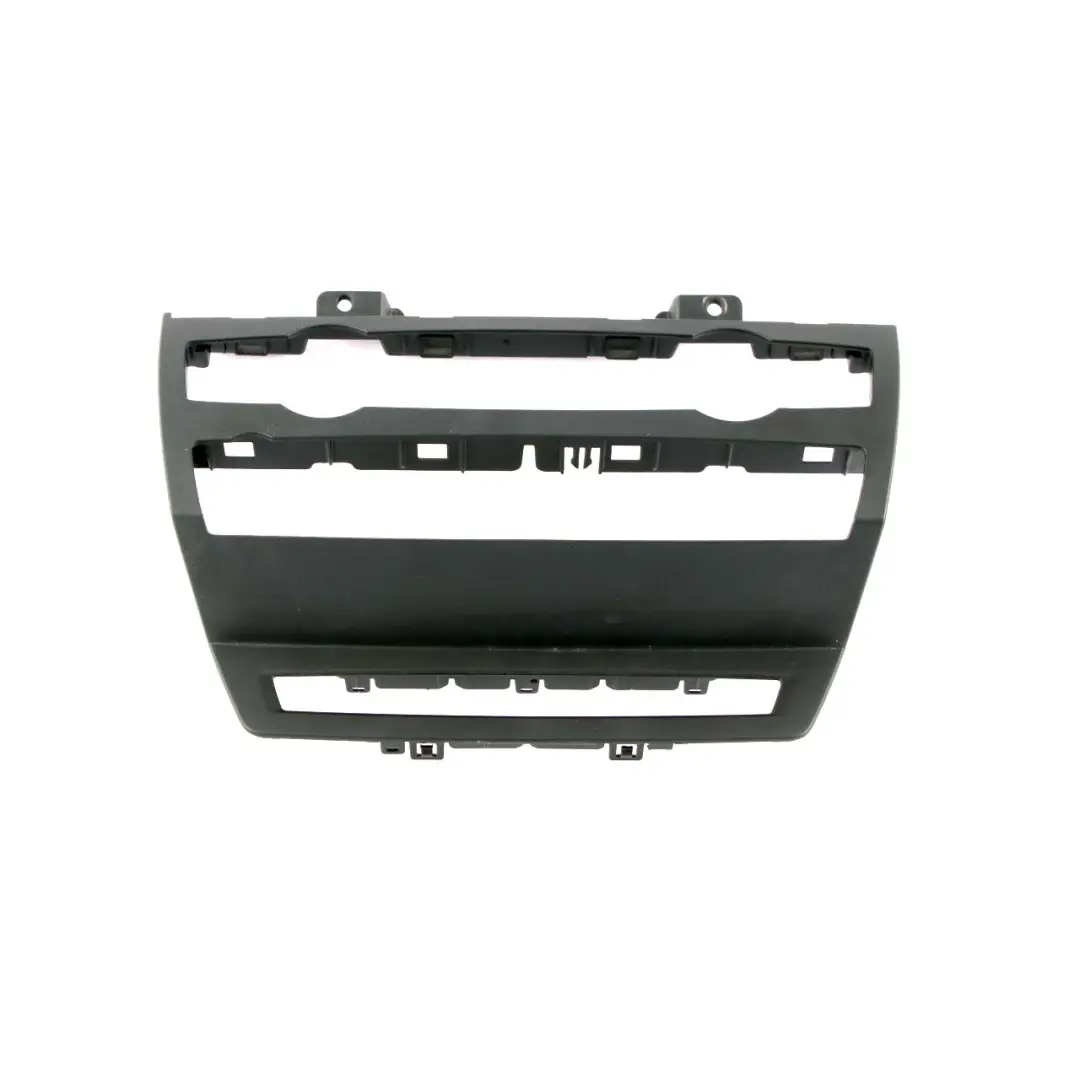 BMW X5 X6 E70 E71 Centro De Radio Cubierta Salpicadero Panel Trim Negro - SKU 6967464 - Número de pieza 7161797