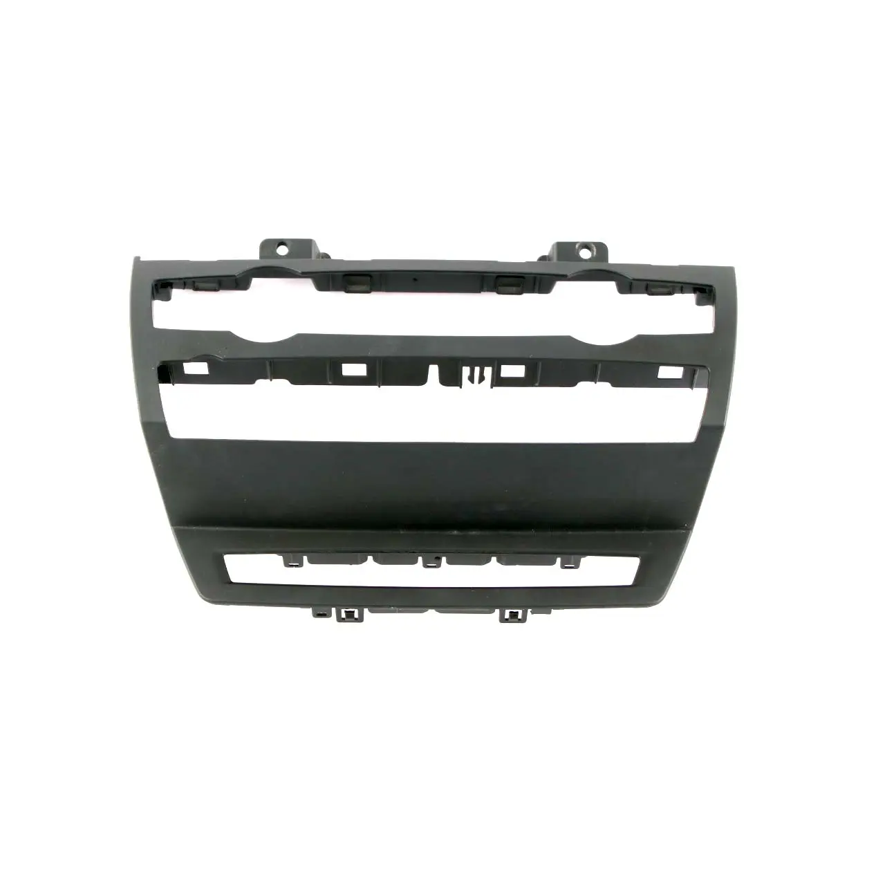 BMW X5 X6 E70 E71 Mittelradioabdeckung Panneau / Revetement Habitacle Noir
