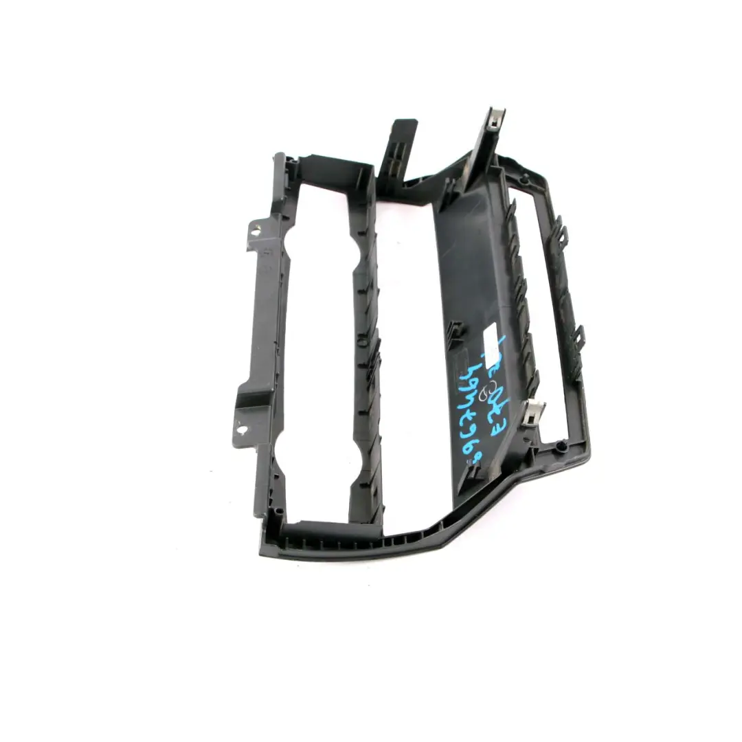 BMW X5 X6 Series E70 E71 Center Radio Cover Dashboard Trim Panel Black - SKU 6967464 - Part number 7161797