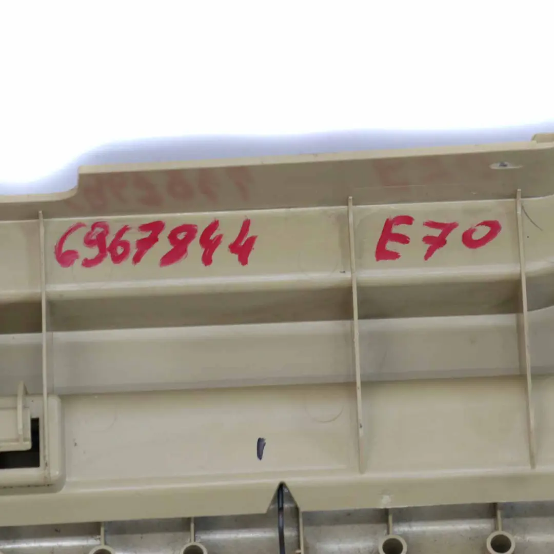 BMW X5 E70 Osłona Progu Bagażnika Beżowy 7145899 - SKU 6967844 - Numer Części 6967844
