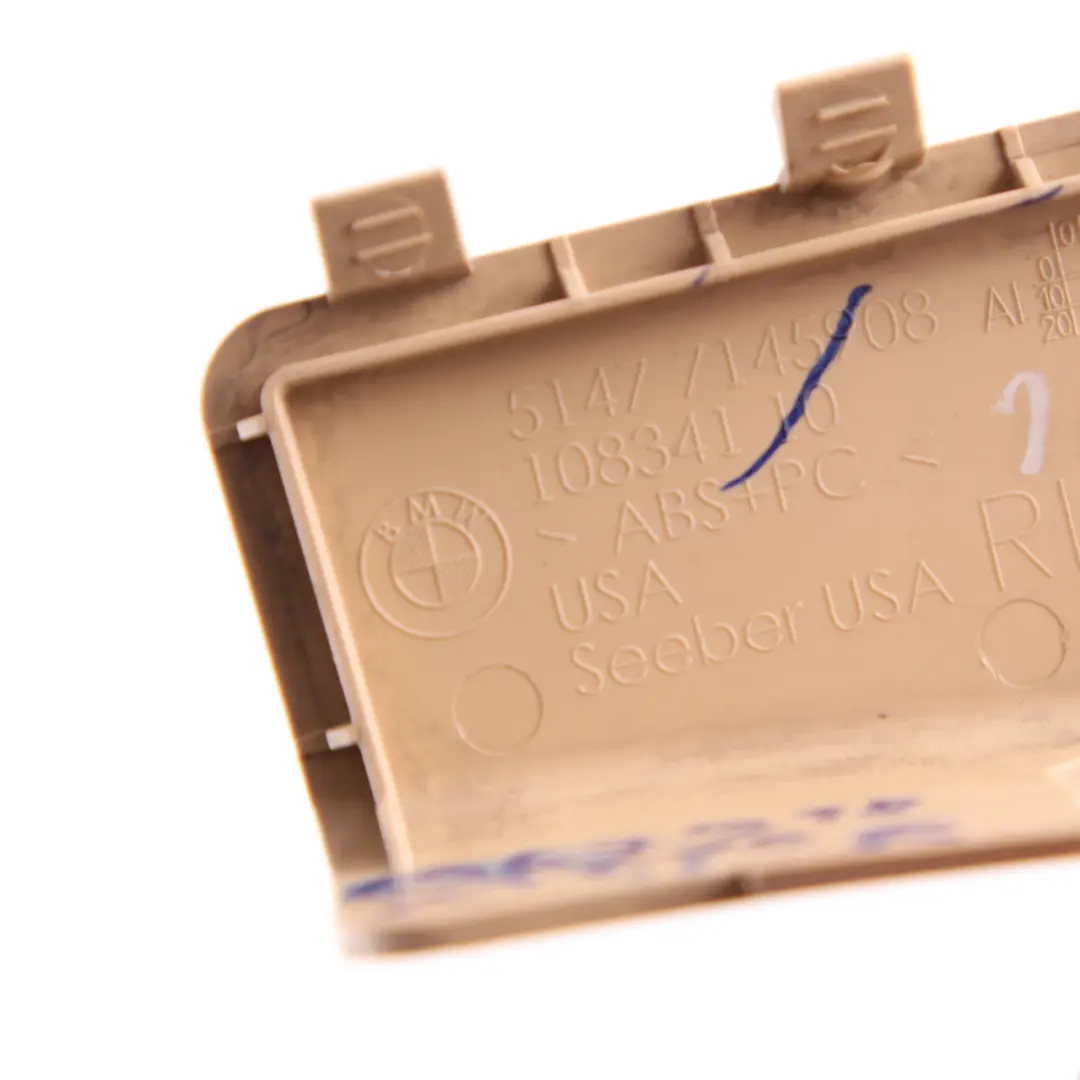 Column Cover Covering Right O/S Trim Panel Trunk Beige 7145908 to BMW X5 E70 with Part number 6967918 BMW X5 E70 Column Cover Covering Right O/S Trim Panel Trunk Beige 7145908 - SKU 6967918 - Part number 6967918