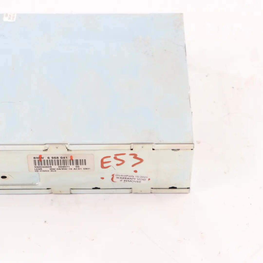 Sistema Navigazione Sat Navi TV Video IBUS Modulo Unità per BMW X5 E53 con numero di parte 6968041 BMW X5 E53 Sistema Navigazione Sat Navi TV Video IBUS Modulo Unità - SKU 6968041 - Numero di parte 6968041