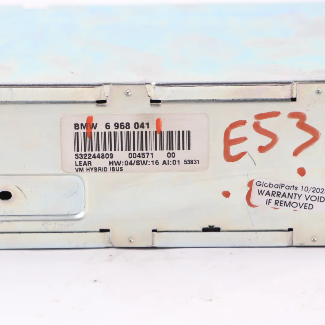 Navigation System Sat Navi TV Video IBUS Module Unit to BMW X5 E53 with Part number 6968041 BMW X5 E53 Navigation System Sat Navi TV Video IBUS Module Unit - SKU 6968041 - Part number 6968041