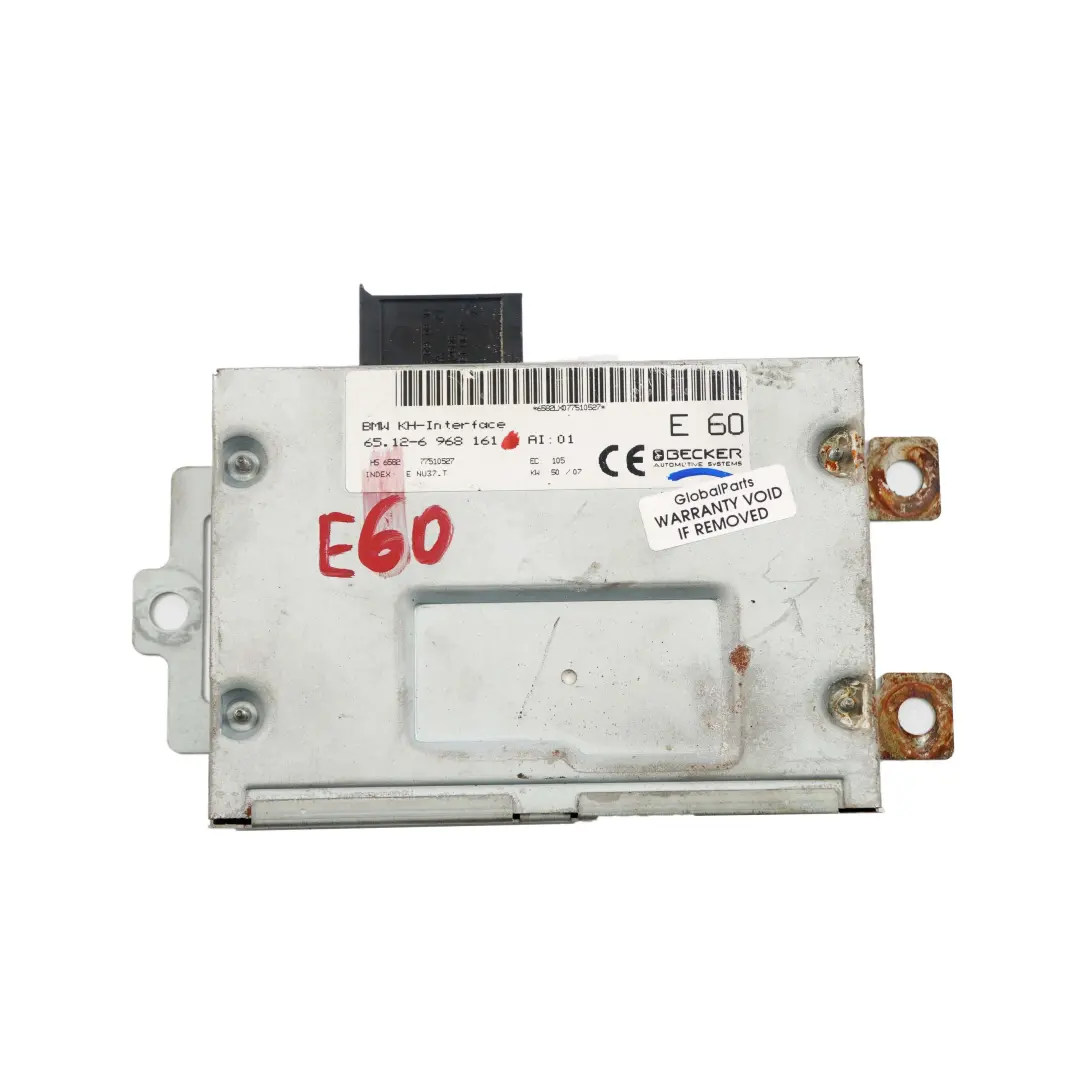 DVD Headset Control Unit Module to BMW 5 X5 X6 Series E60 E61 E70 E71 Rear with Part number 6968161 BMW 5 X5 X6 Series E60 E61 E70 E71 Rear DVD Headset Control Unit Module - SKU 6968161 - Part number 6968161