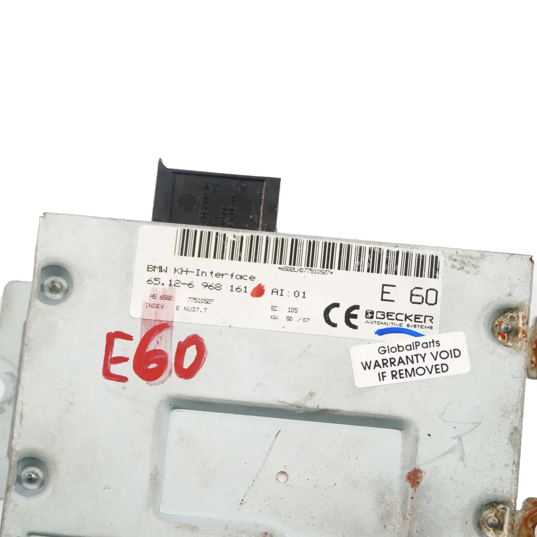 DVD Headset Control Unit Module to BMW 5 X5 X6 Series E60 E61 E70 E71 Rear with Part number 6968161 BMW 5 X5 X6 Series E60 E61 E70 E71 Rear DVD Headset Control Unit Module - SKU 6968161 - Part number 6968161