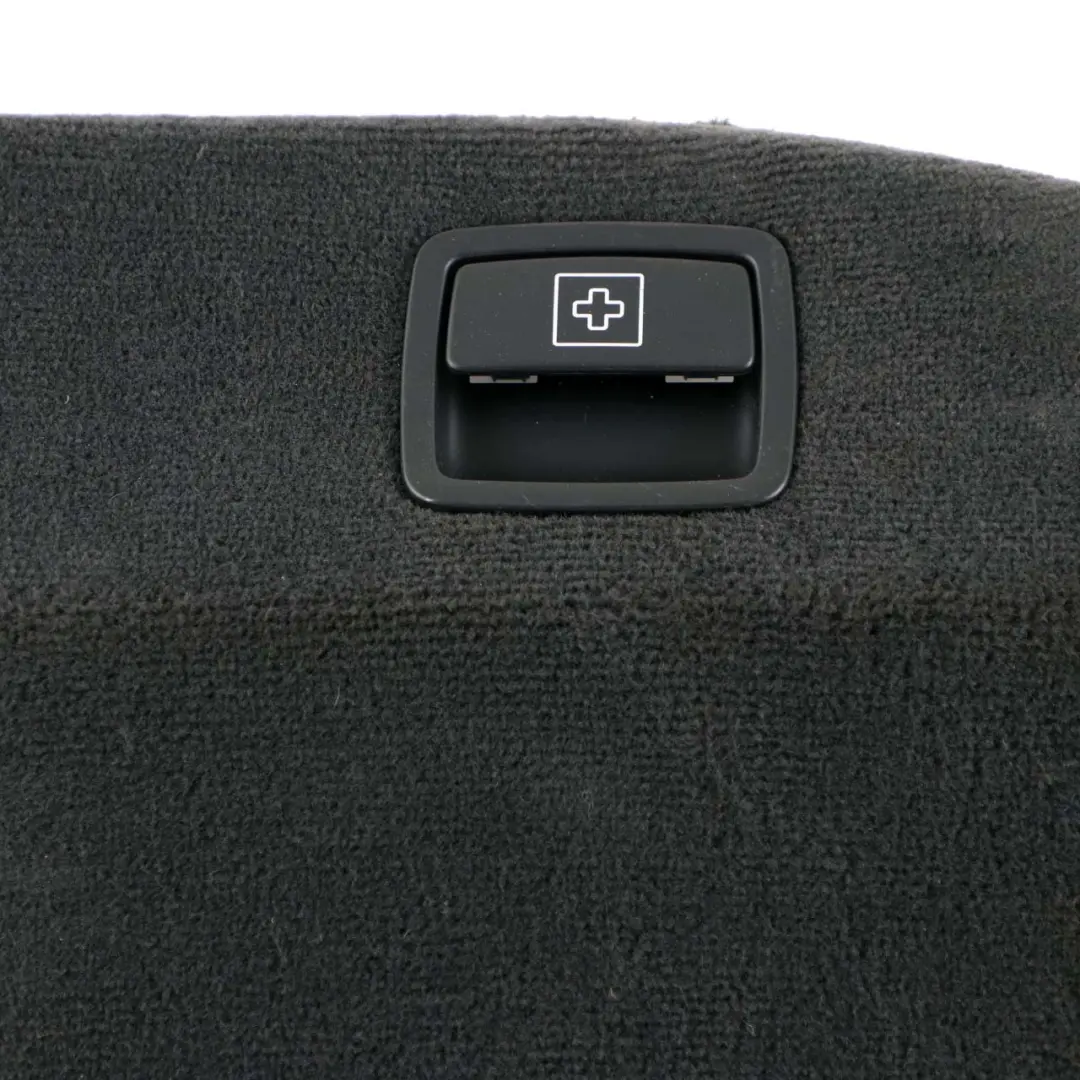 BMW E61 LCI Trunk Rear Carpet Flap Boot Anthracite Right O/S 7050368 - SKU 6968332 - Part number 6968332