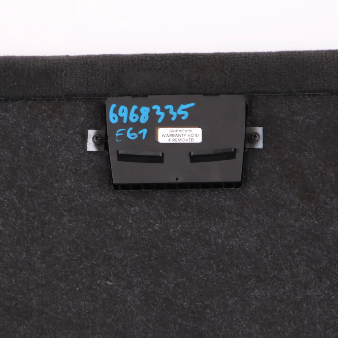 Boot Trunk Touring Floor Carpet Luggage Compartment Anthracite to BMW E61 with Part number 6968335 BMW E61 Boot Trunk Touring Floor Carpet Luggage Compartment Anthracite - SKU 6968335 - Part number 6968335
