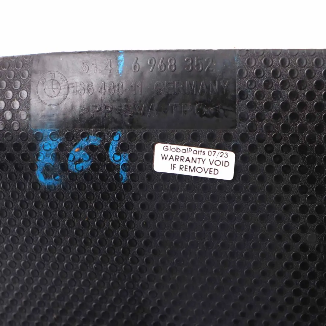 Boot Trunk Floor Luggage Compartment Rubber Mat to BMW E64 Convertible with Part number 6968352 BMW E64 Convertible Boot Trunk Floor Luggage Compartment Rubber Mat - SKU 6968352 - Part number 6968352