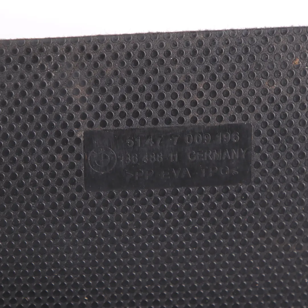  Trunk Mat BMW E63 Lid Cargo Storage Floor Carpet Insert Trim Cover - SKU 6968361 - Part number 6968361