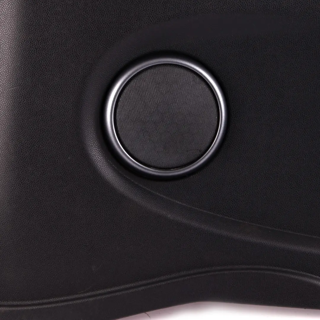 Left N/S Lateral Trim Side Panel Panther Black to Mini Cabrio R52 1 Rear with Part number 6968589 Mini Cabrio R52 1 Rear Left N/S Lateral Trim Side Panel Panther Black - SKU 6968589-1 - Part number 6968589