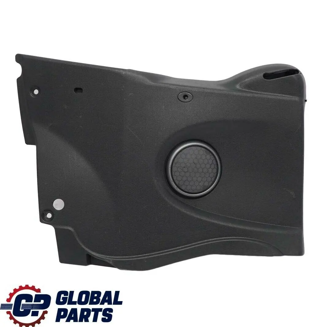 Left N/S Lateral Trim Side Panel Panther Black to BMW Mini Cabrio R52 Rear with Part number 6968589 BMW Mini Cabrio R52 Rear Left N/S Lateral Trim Side Panel Panther Black - SKU 6968589 - Part number 6968589